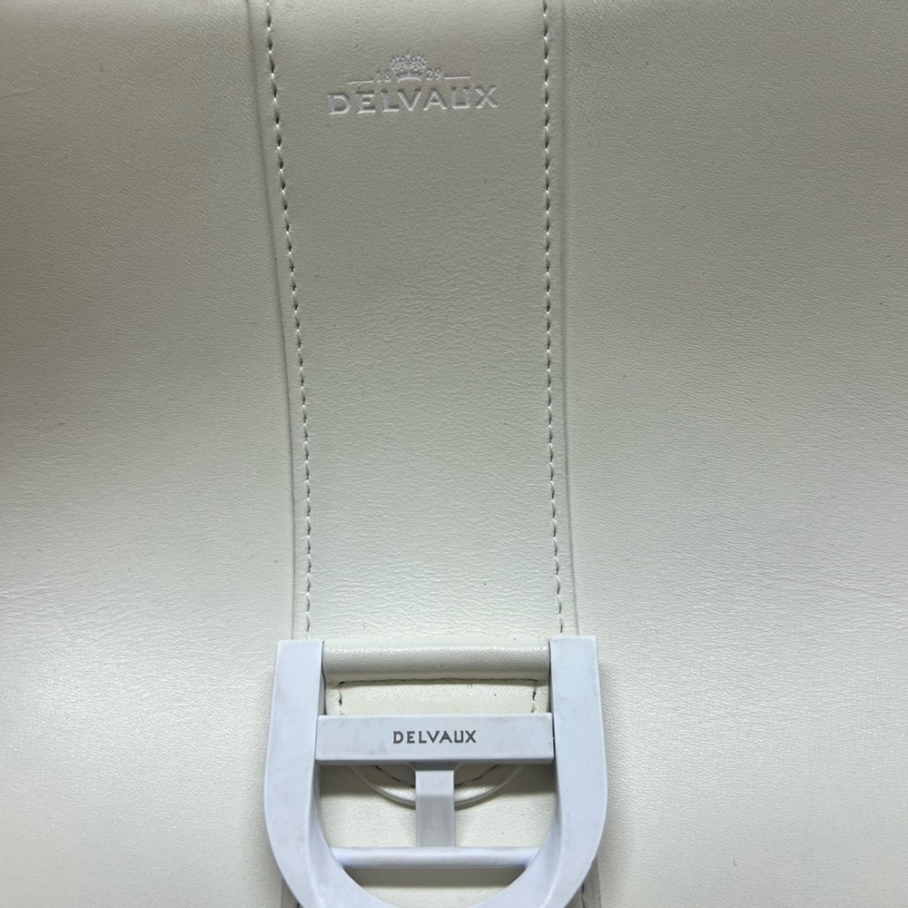 Delvaux Chic Cream Satchel Bag, so Precious! - Picture 5 of 11